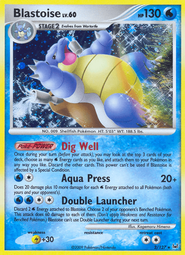 Blastoise Platinum