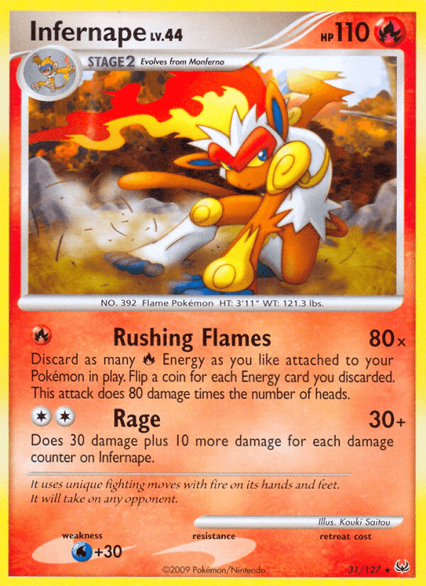 Infernape Platinum