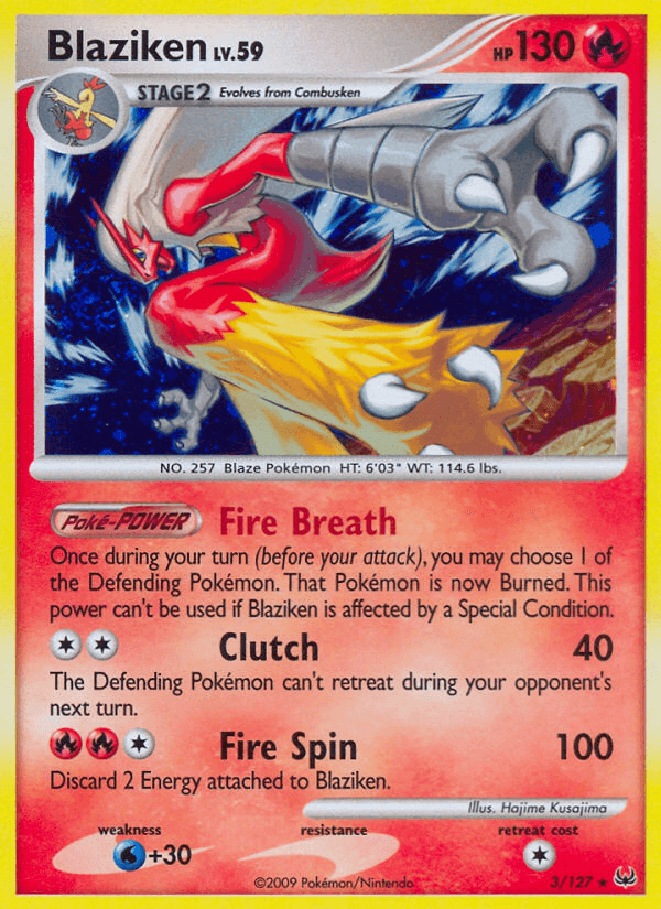 Blaziken Platinum