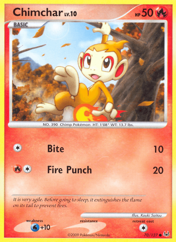Chimchar Platinum
