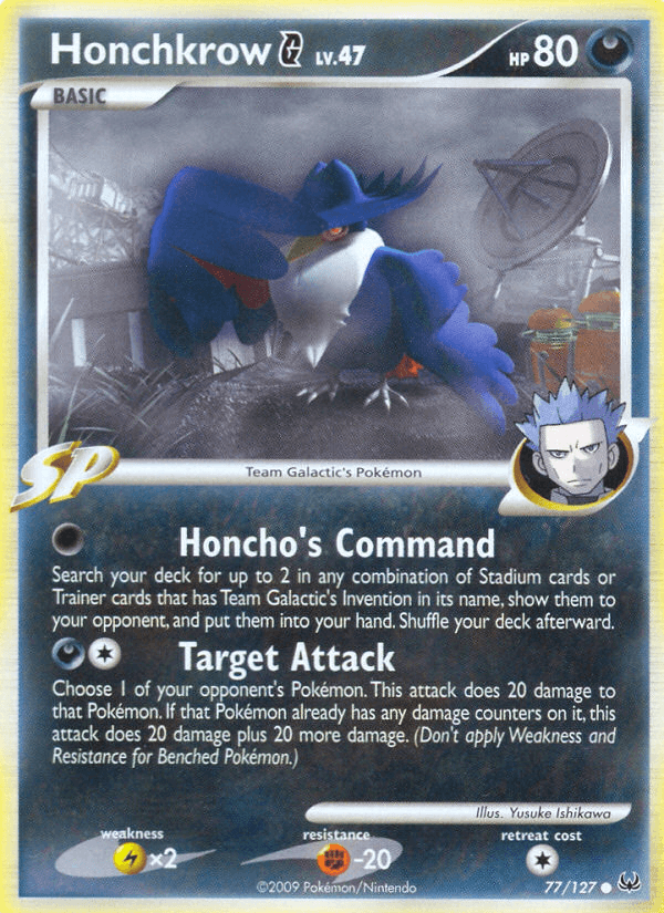 Honchkrow G Platinum