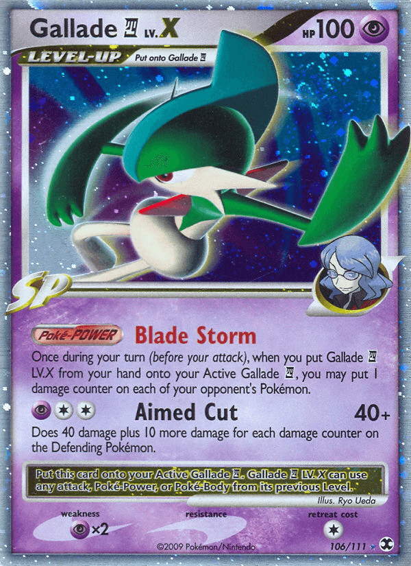 Gallade E4 LV.X Rising Rivals