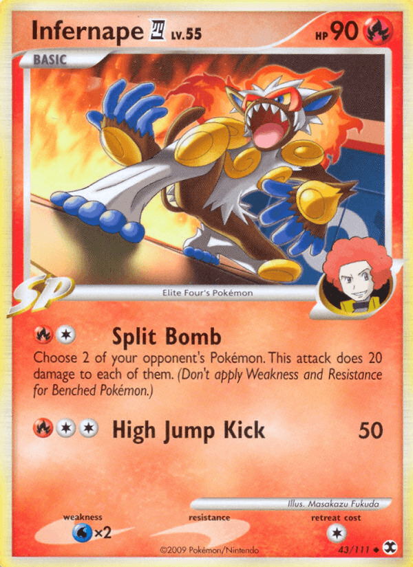 Infernape E4 Rising Rivals