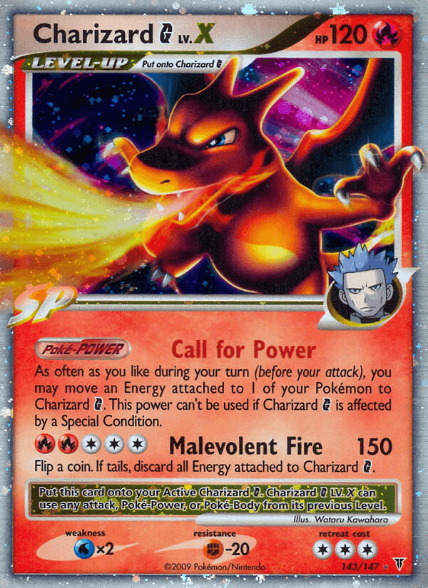 Charizard G LV.X Supreme Victors