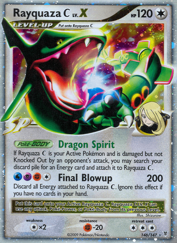 Rayquaza C LV.X Supreme Victors