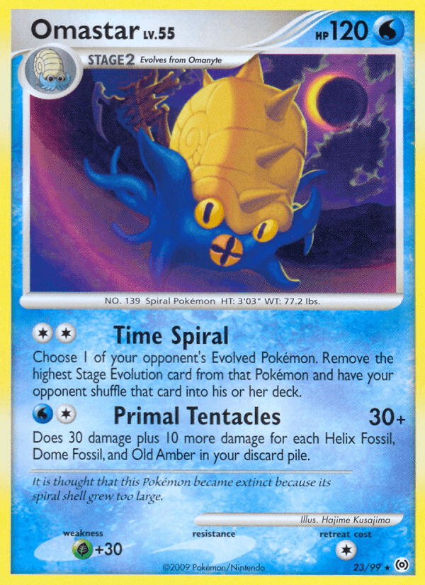 Omastar Arceus