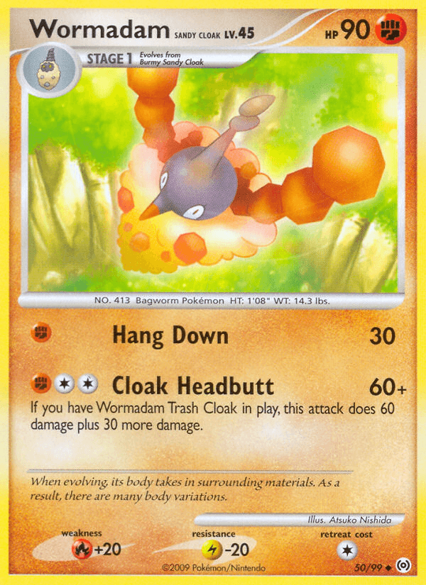 Wormadam Sandy Cloak Arceus