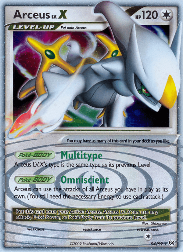 Arceus LV.X Arceus