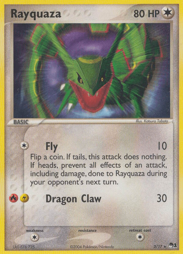 Rayquaza POP Series 1
