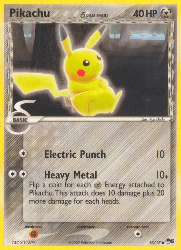 Pikachu δ POP Series 5