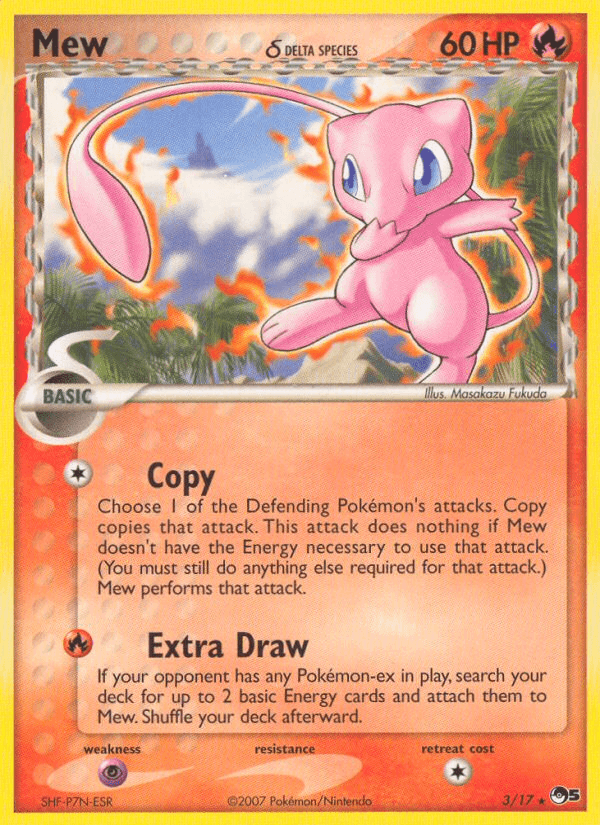 Mew δ POP Series 5
