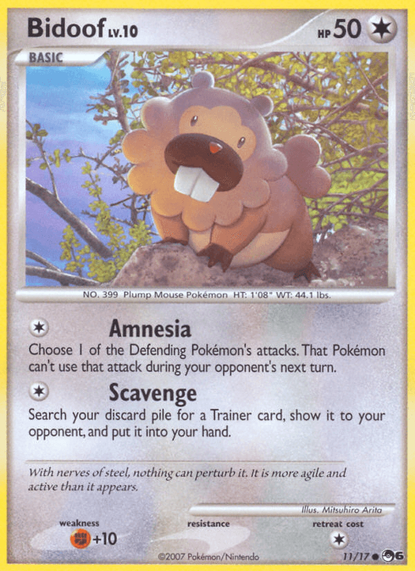 Bidoof POP Series 6