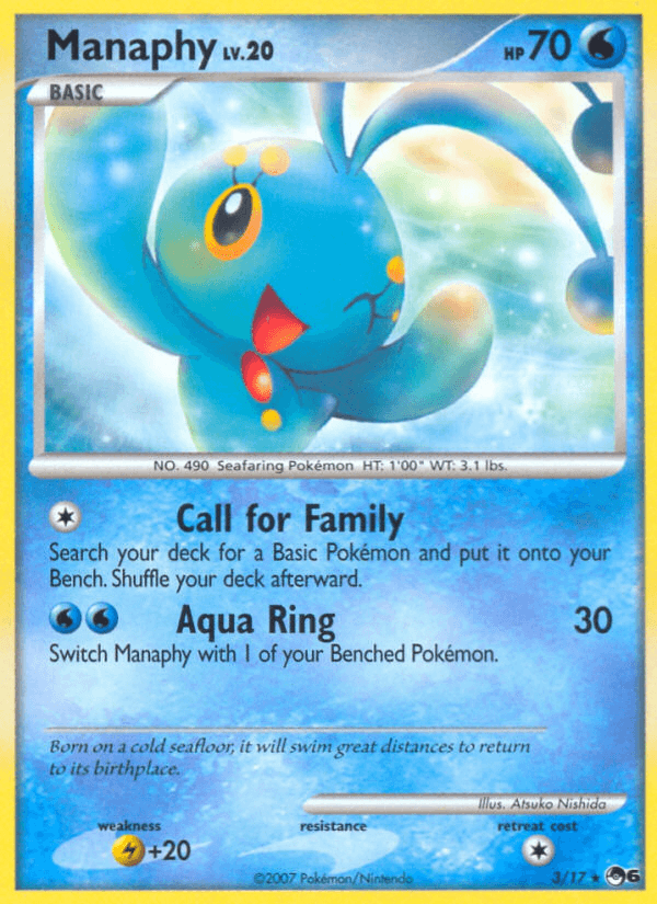 Manaphy POP Series 6