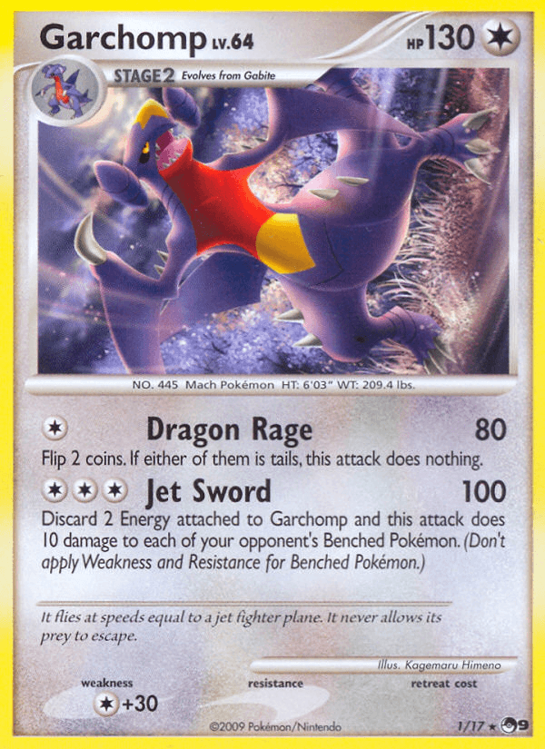 Garchomp POP Series 9