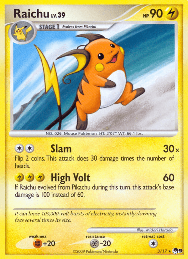 Raichu POP Series 9