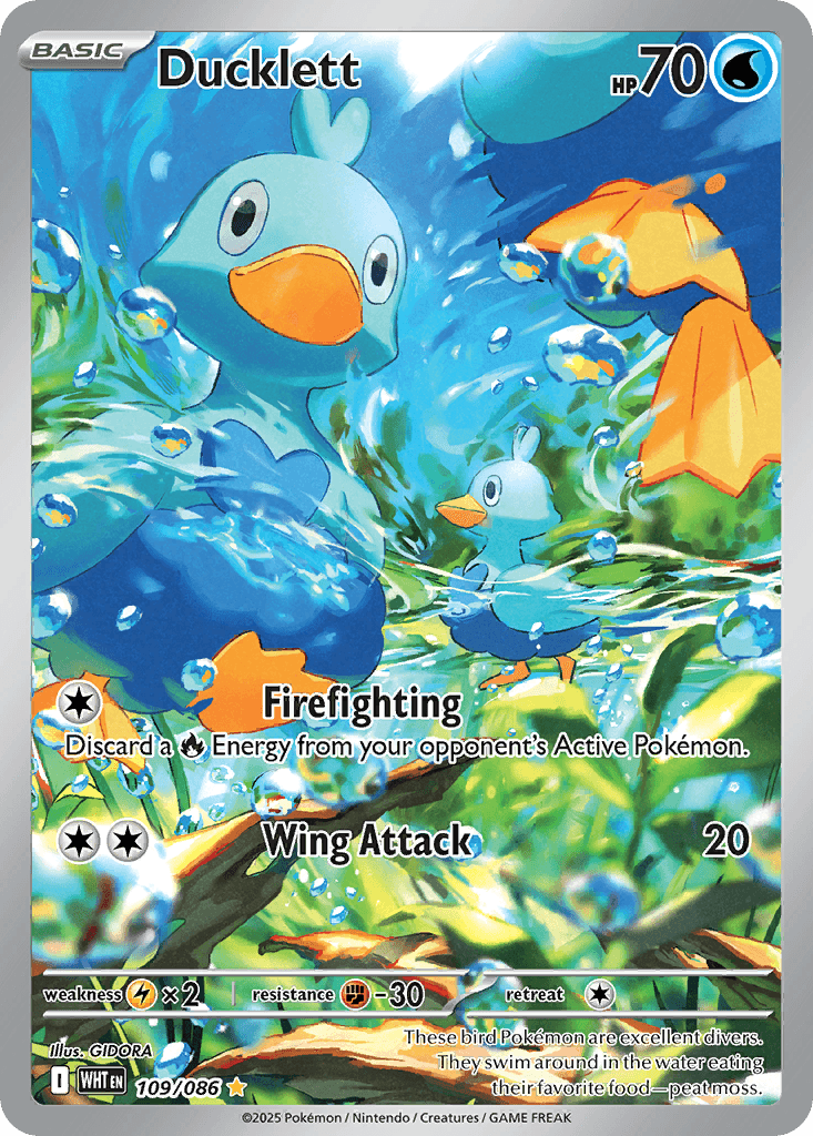 Ducklett White Flare