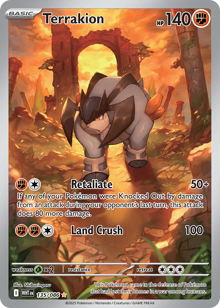 Terrakion White Flare