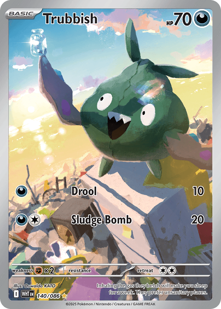Trubbish White Flare