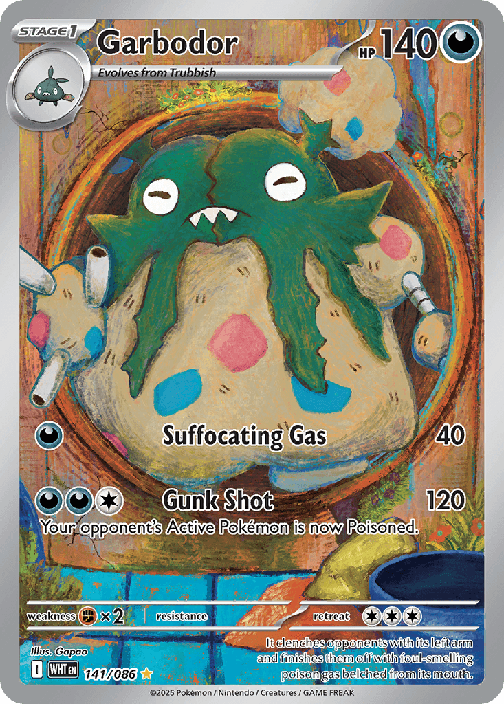 Garbodor White Flare