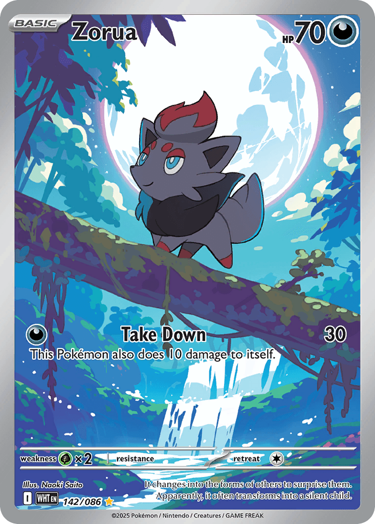 Zorua White Flare