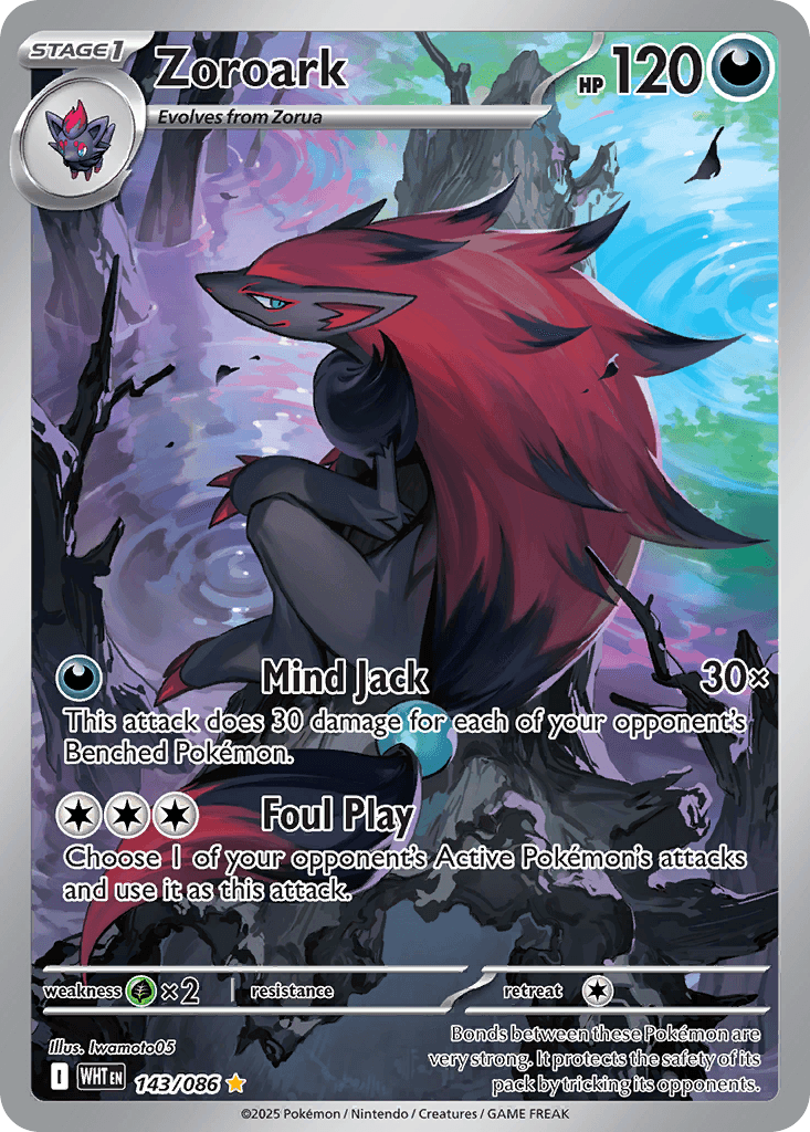 Zoroark White Flare