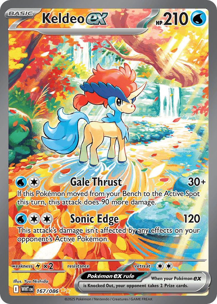 Keldeo ex White Flare