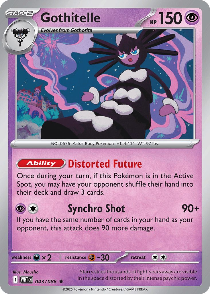 Gothitelle White Flare