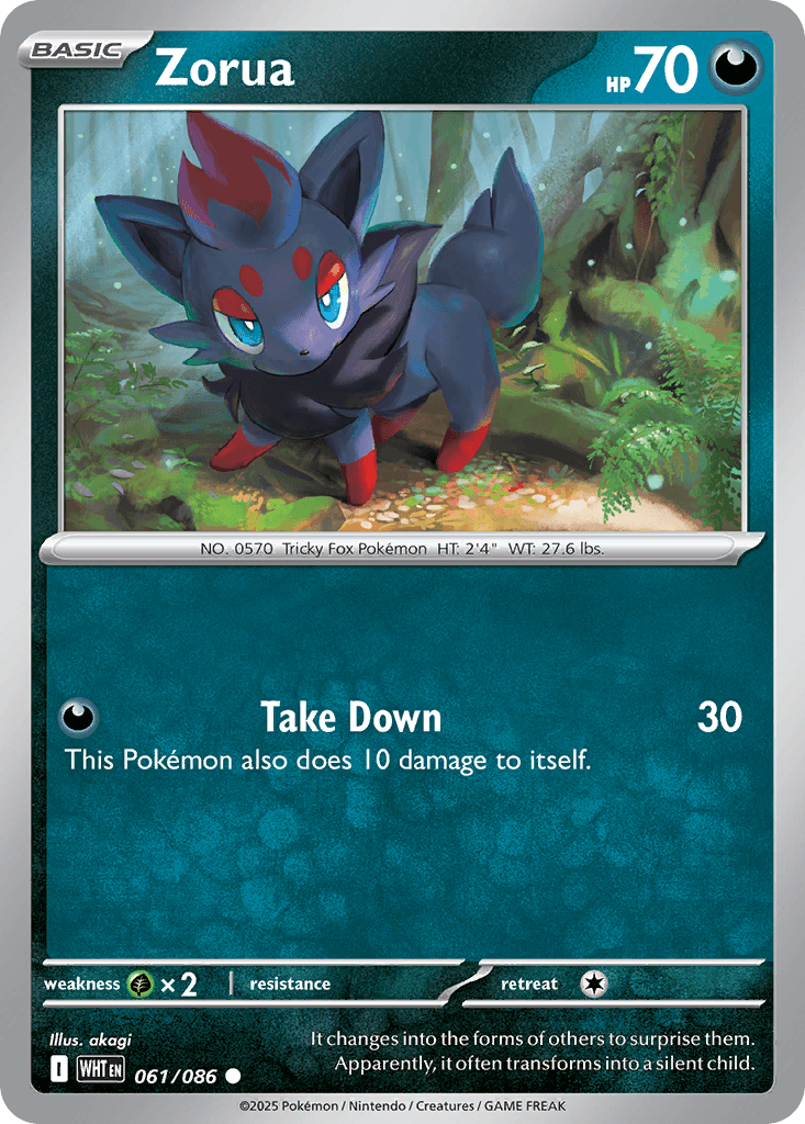 Zorua White Flare