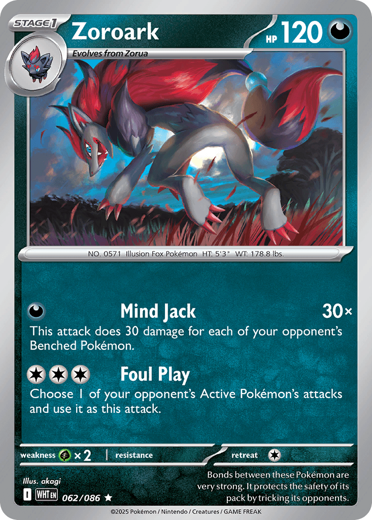 Zoroark White Flare