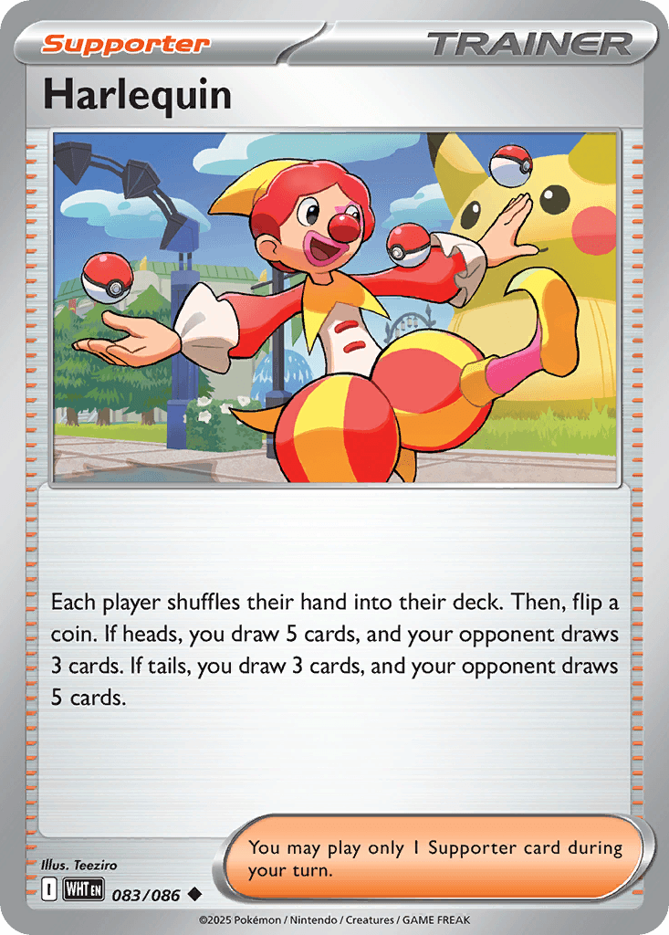Harlequin White Flare