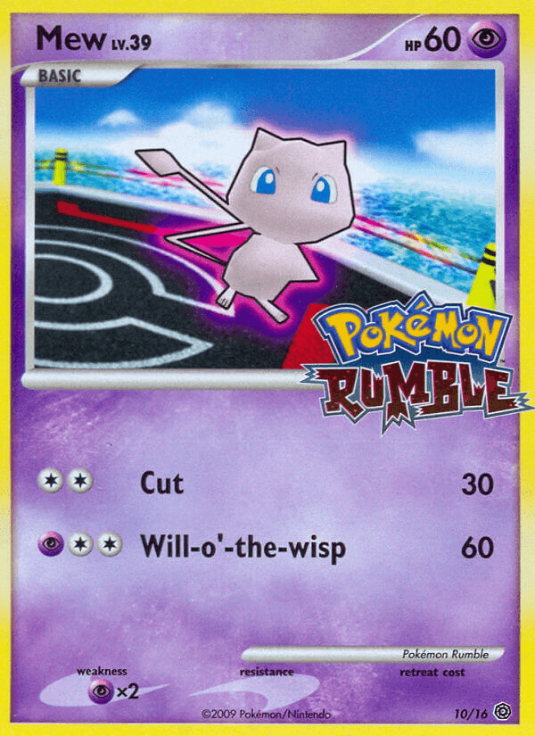 Mew Pokémon Rumble