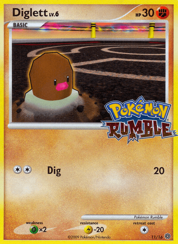 Diglett Pokémon Rumble