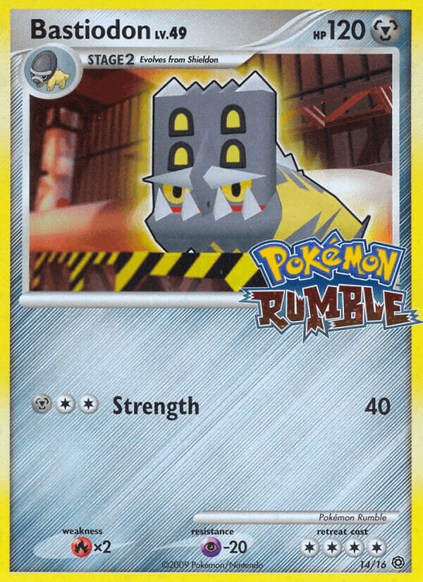 Bastiodon Pokémon Rumble