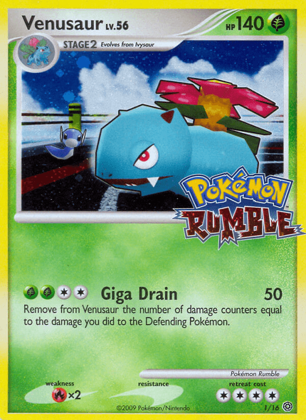 Venusaur Pokémon Rumble