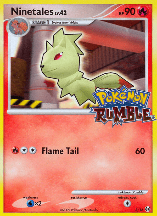 Ninetales Pokémon Rumble