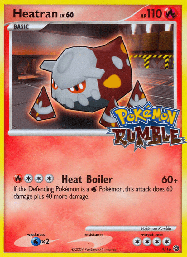 Heatran Pokémon Rumble