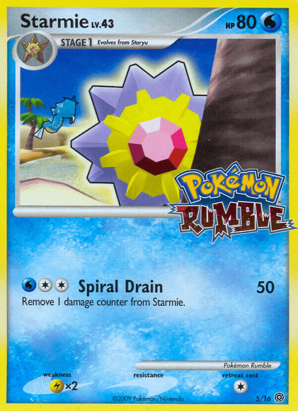 Starmie Pokémon Rumble