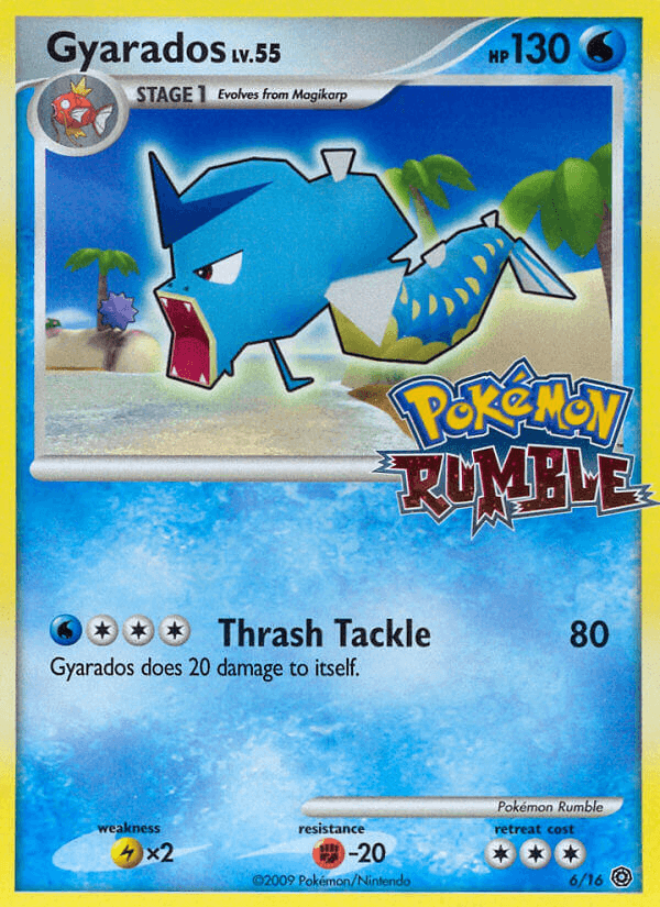 Gyarados Pokémon Rumble