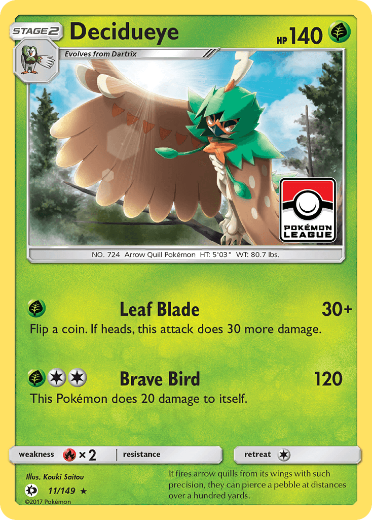 Decidueye Sun & Moon