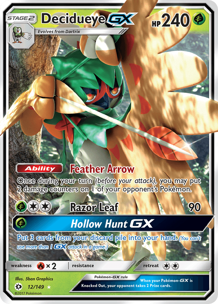 Decidueye-GX Sun & Moon