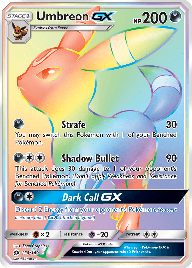 Umbreon-GX Sun & Moon