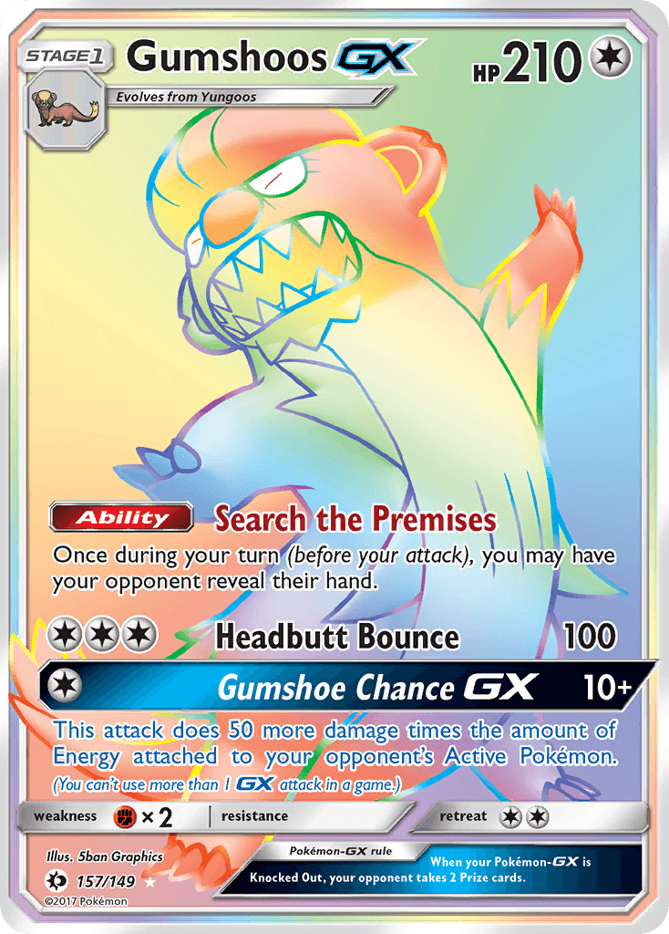 Gumshoos-GX Sun & Moon