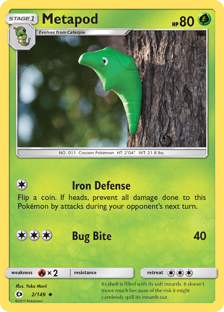 Metapod Sun & Moon