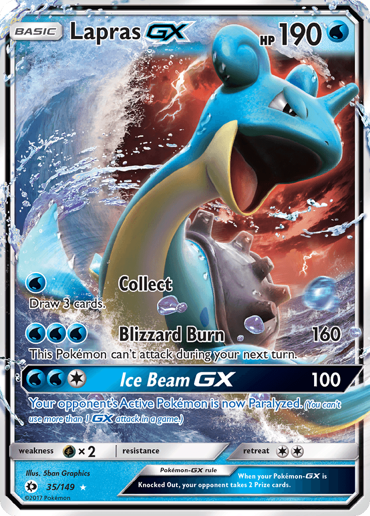 Lapras-GX Sun & Moon