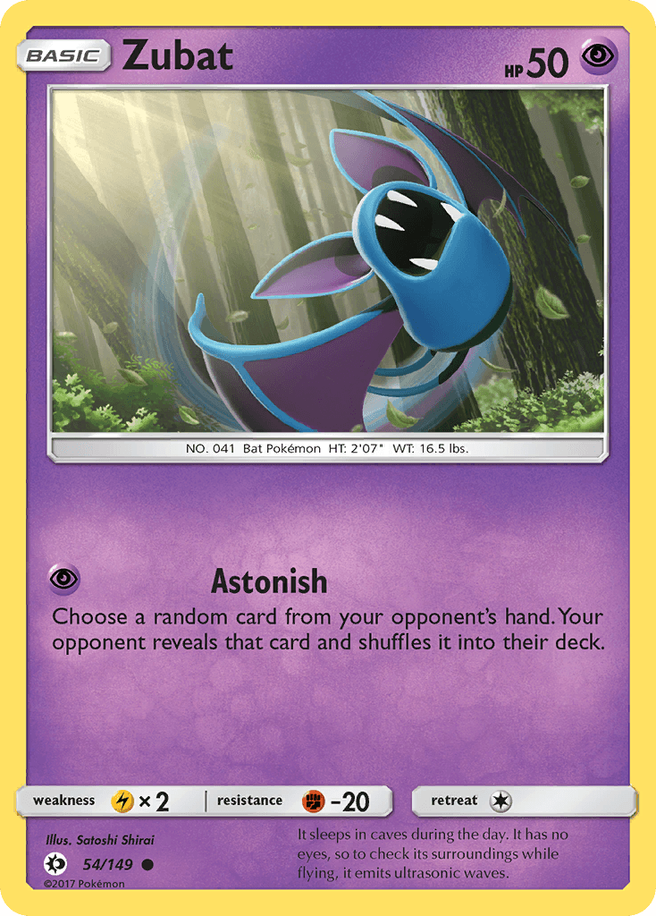 Zubat Sun & Moon