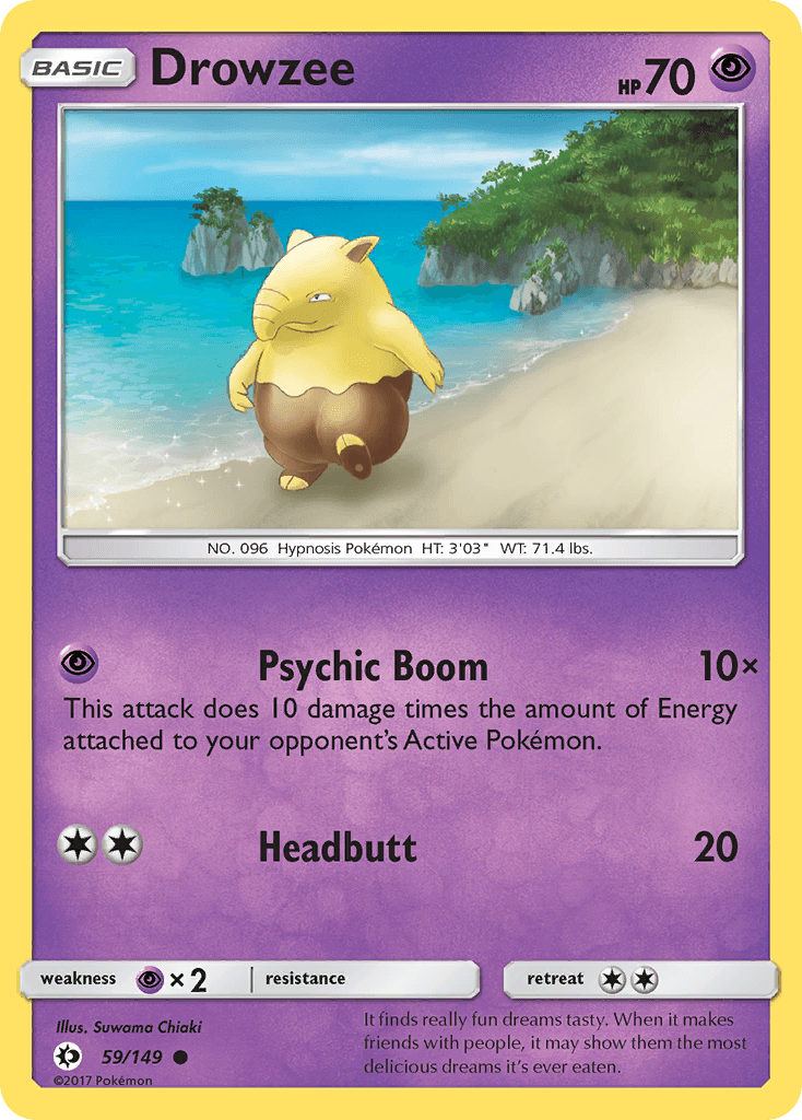 Drowzee Sun & Moon