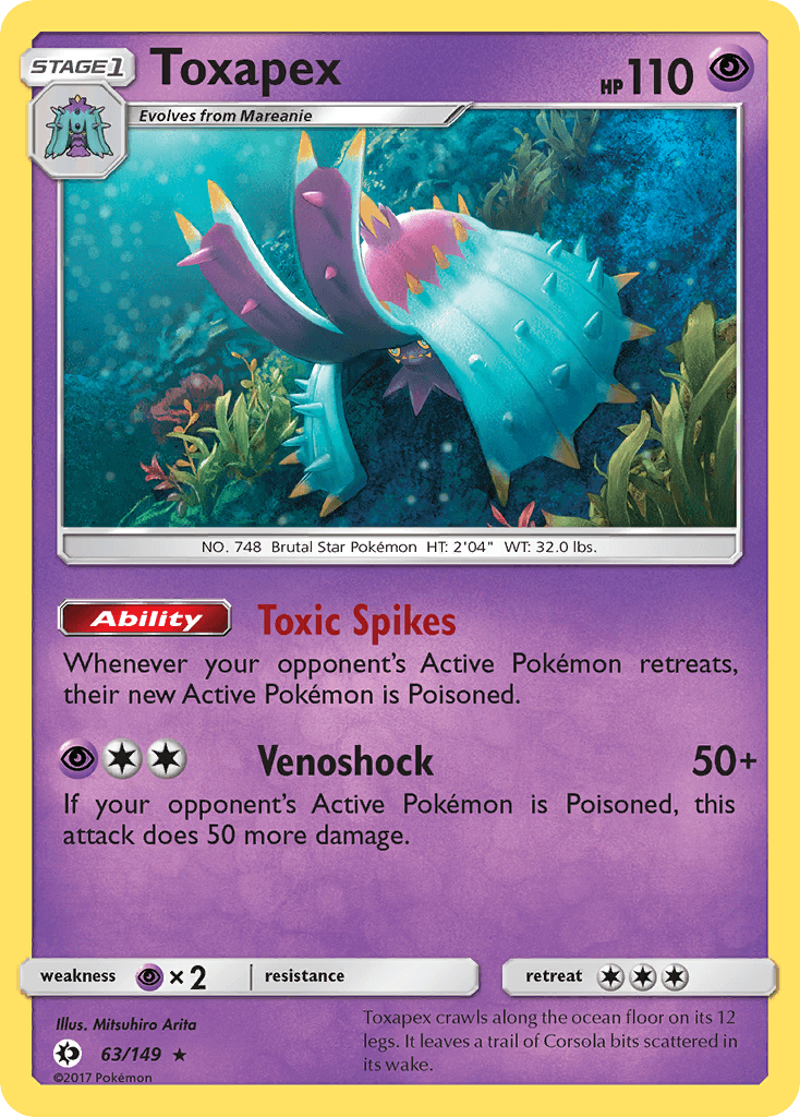Toxapex Sun & Moon