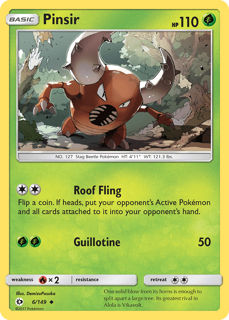 Pinsir Sun & Moon