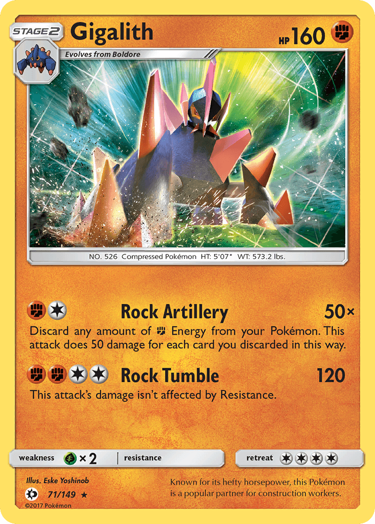 Gigalith Sun & Moon