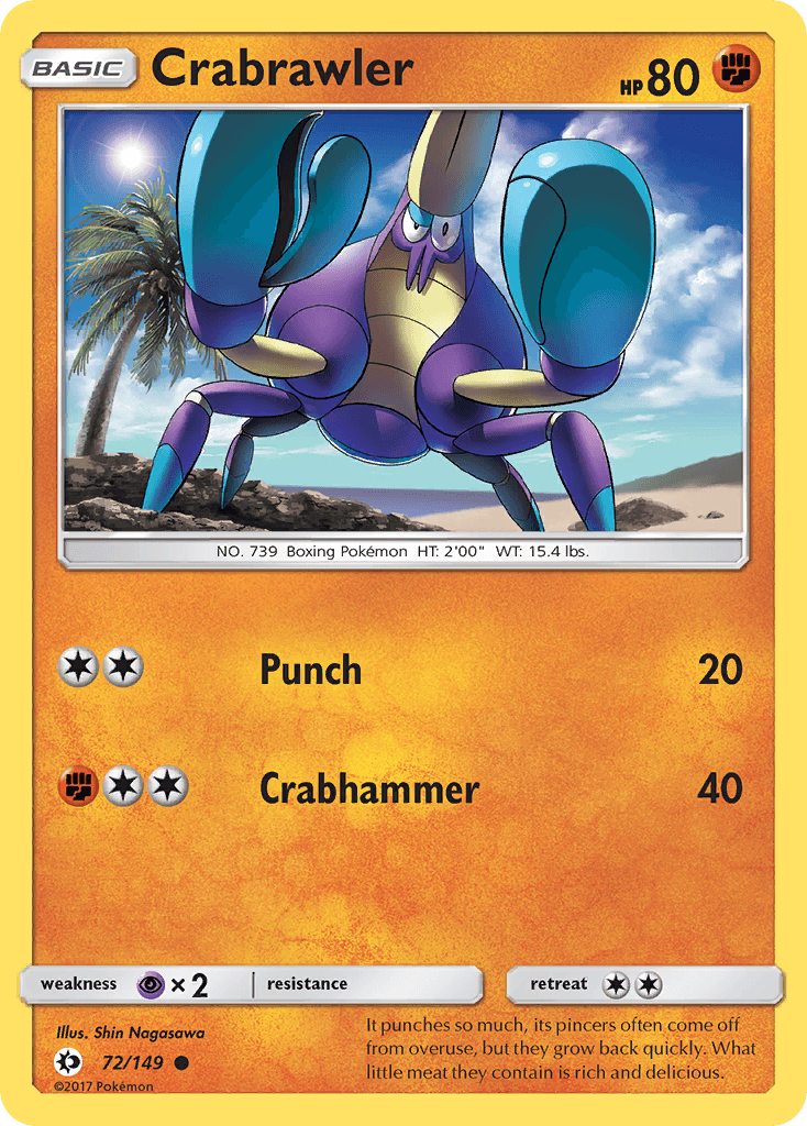 Crabrawler Sun & Moon